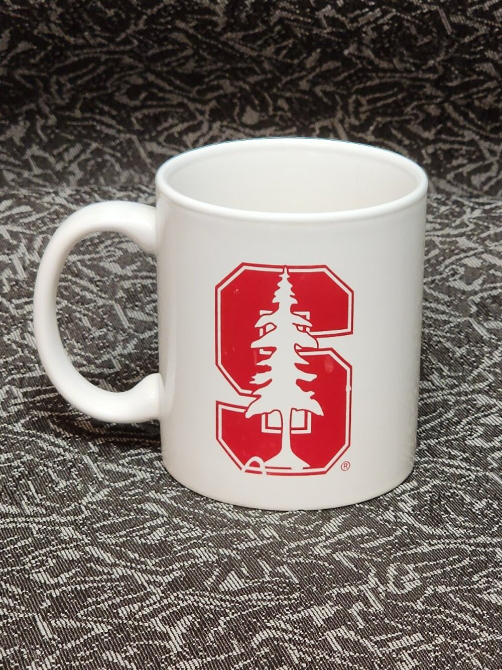 Red & White Stanford Coffee Mug